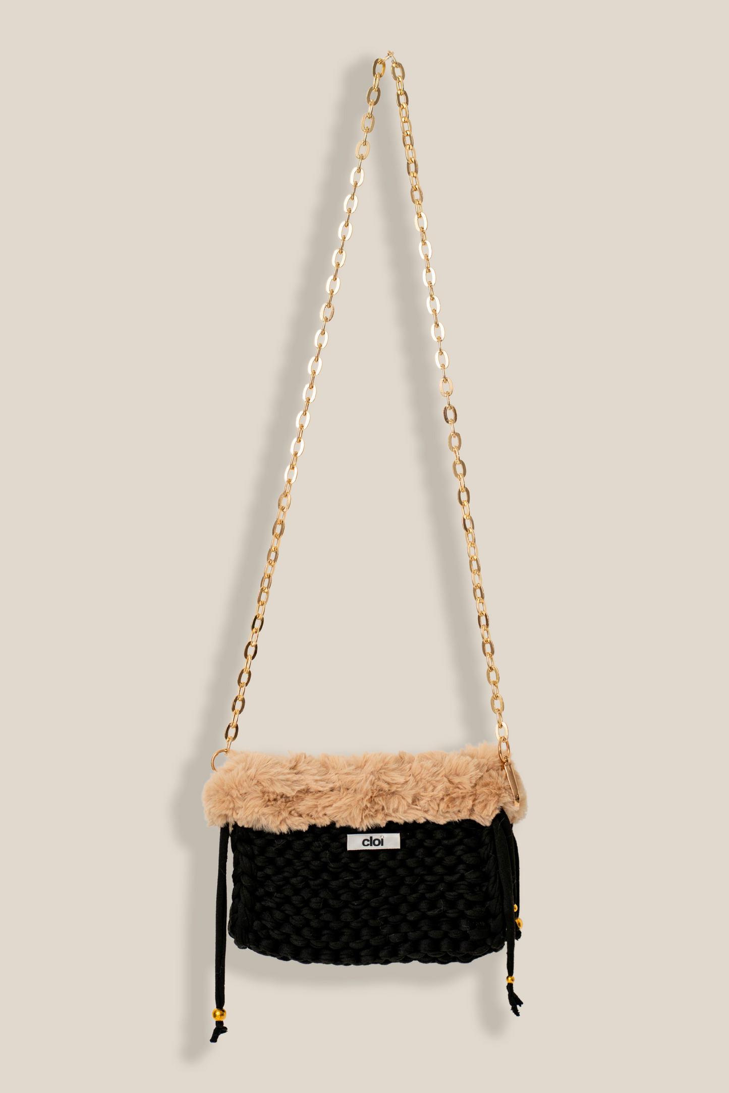 Bolso peluche MARRÓN